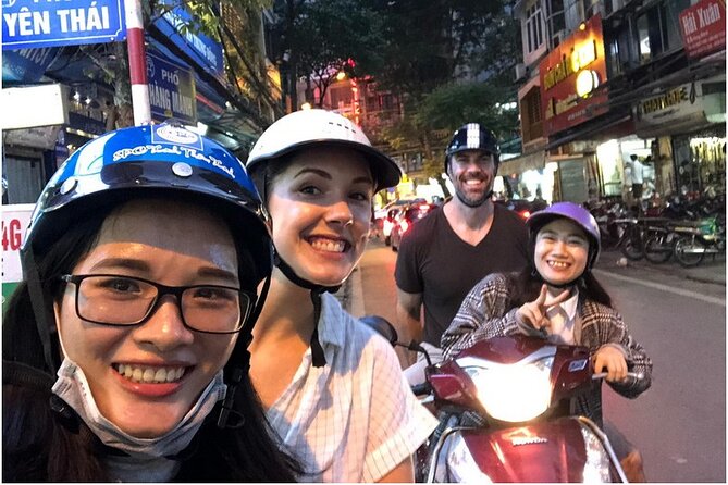 Hanoi Nightlife Food Tour By Motorbikes - Booking details, cancellation, and practical concerns