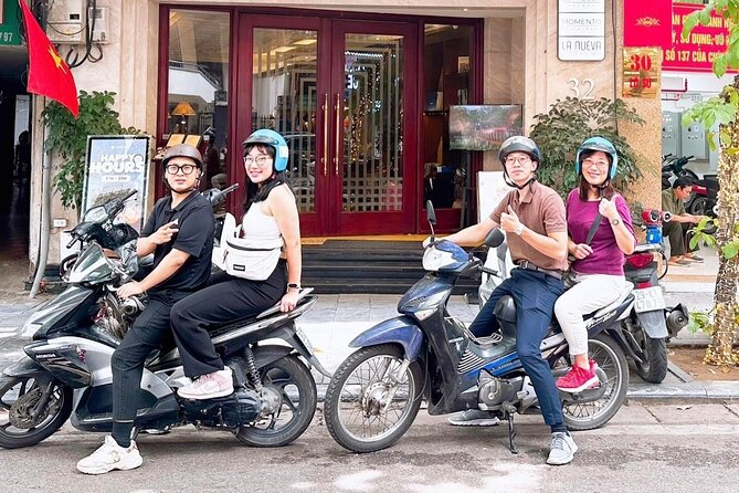 Hanoi Scooter Tour: History, Culture, Train Street on Motorbike - The French Quarter adds a change of scale