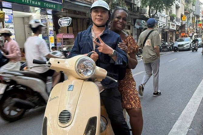 Hanoi Street Food Tour by Motorbike or Walking with Local Guide - Phung Hung Mural Street and its railway arches