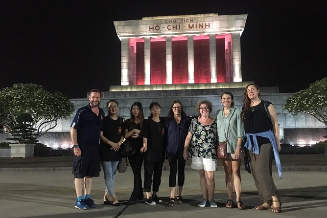 Hanoi Sunset Motorbike Tour - Long Bien Bridge and the Red River crossing
