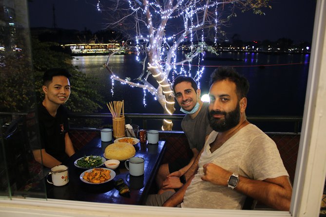 Hanoi Sunset Motorbike Tour - Dinner at Mau Dich No. 37