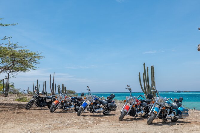 Harley-Davidson Guided Island Tours - Baby Beach, the tour’s most relaxing stop