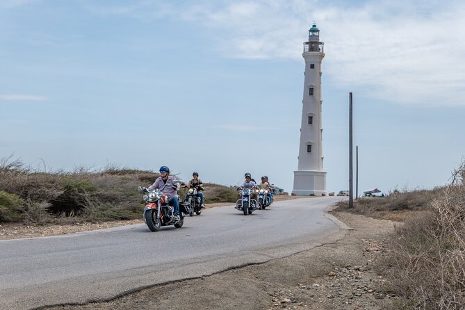 Harley-Davidson Guided Island Tours - Zeerover, a local wharf with a casual pause
