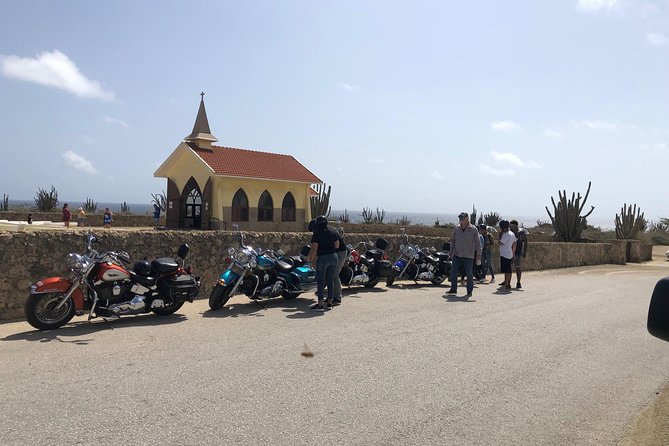Harley-Davidson Guided Island Tours - Starting near the lighthouse and northern coast
