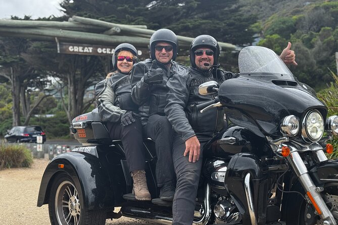 Harley Davidson Trike Tour of Melbourne - Albert Park Lake and the Grand Prix circuit