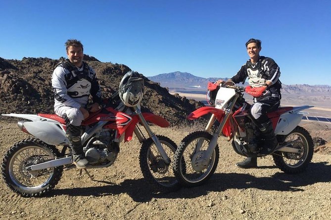 Hidden Valley and Primm Extreme Dirt Bike Tour from Las Vegas - Roach Dry Lake is the fast, open highlight