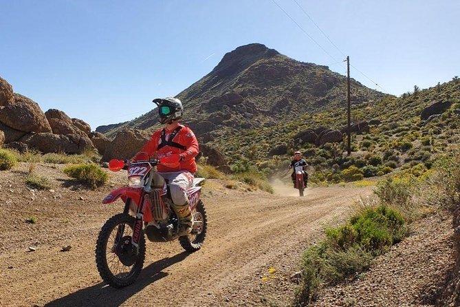 Hidden Valley and Primm Extreme Dirt Bike Tour from Las Vegas - Small groups and guide quality