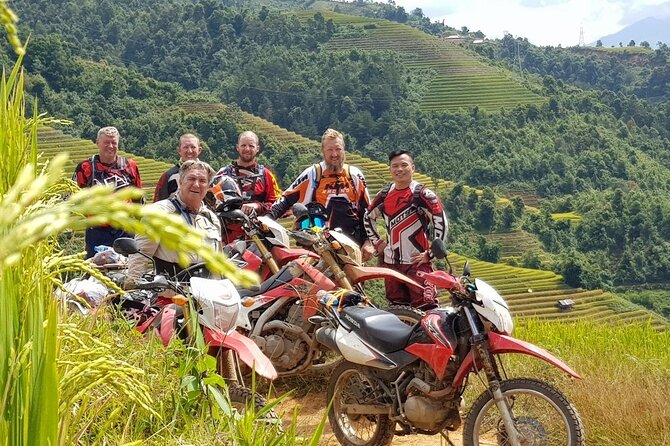 High Quality Motorcycle Dirt Bike 3 Days Tour + Private Room - Day three: waterfalls, village roads, and the return to Ha Giang