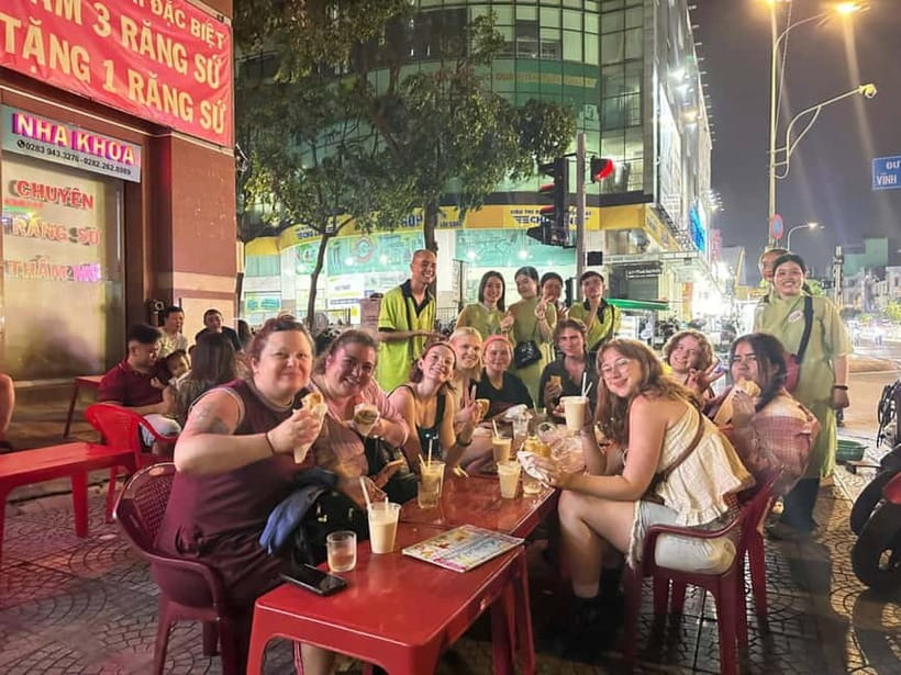 Ho Chi Minh City: Motorbike Street Food Tour - 12 Tastings - Bánh mì, local drinks, flan, and oysters
