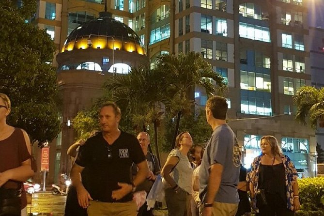 Ho Chi Minh City Street Food tour by Motorbike at night - 6 p.m. pickup and the first ride through central Saigon