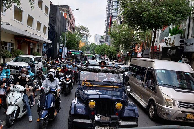Ho Chi Minh City Street Food Tour On American Jeep/ Motorbike - Why a motorbike is the right way to eat Saigon