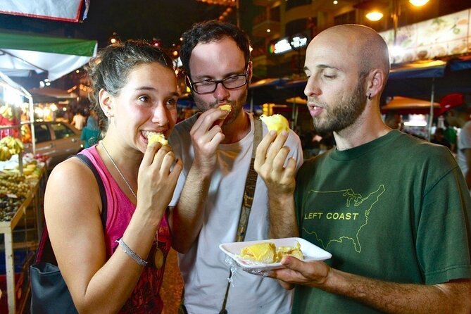 Ho Chi Minh City Street Food Tour On American Jeep/ Motorbike - Ho Thi Ky Flower Market after dark