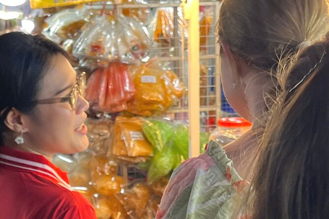 Ho Chi Minh Street Food and Sightseeing By Motorbike - Ho Thi Ky Flower Market after dark