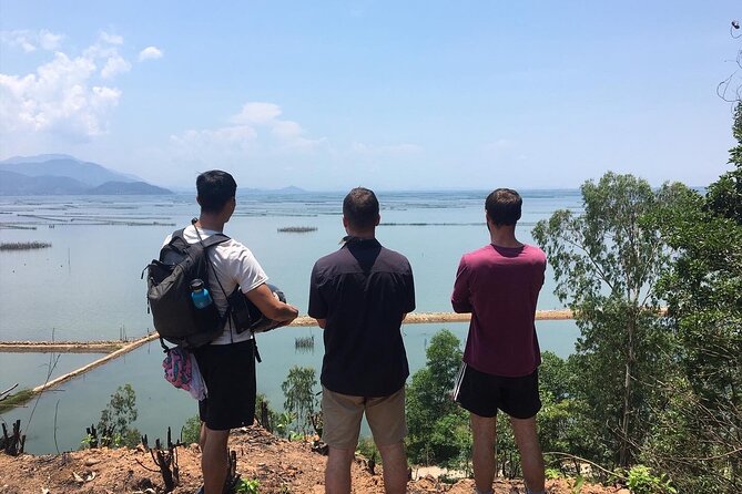 Hoi An to Hai Van pass loop with Motorbike Tour Mr Phu - Swimming at Suoi Mo Waterfall