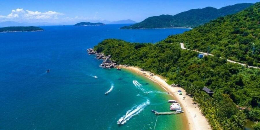 Hoi An To Marble-Monkey Mountain & Hai Van Pass by Motorbike - My Khe Beach and the coastal road