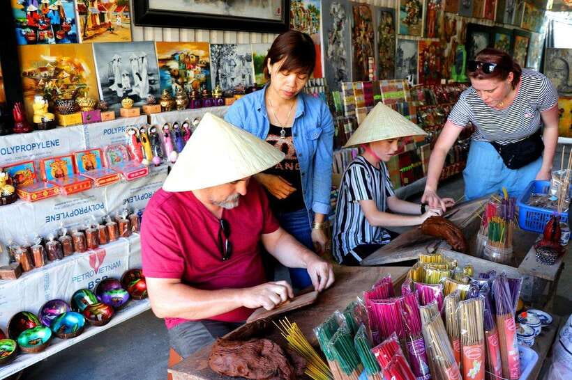 Hue City Motorbike Tour to Countryside, Pagoda & Royal Tombs - The Tiger Arena in Thuy Bieu Village