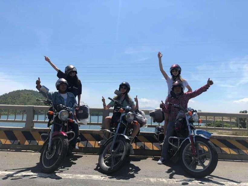 Hue: Easy Rider Tour via Hai Van Pass To/ From Hoi An - Marble Mountains and the view toward China Beach