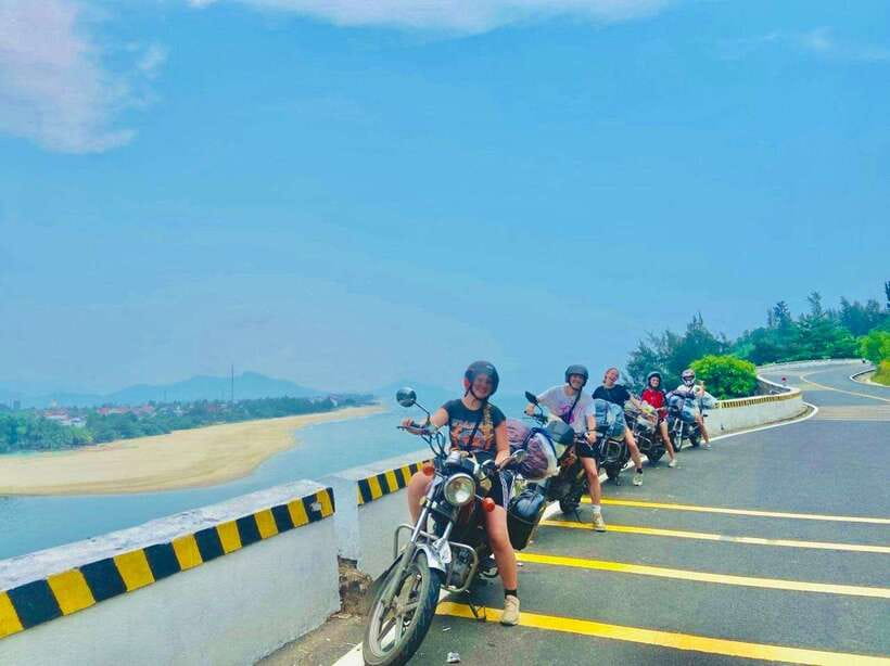 Hue: Easy Rider Tour via Hai Van Pass To/ From Hoi An - Starting in Hoi An or Da Nang: rice fields before the mountains