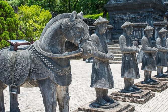 Hue Imperial City and Countryside Tour with Mr T Easy Rider - An Bang Cemetery and the architecture of remembrance