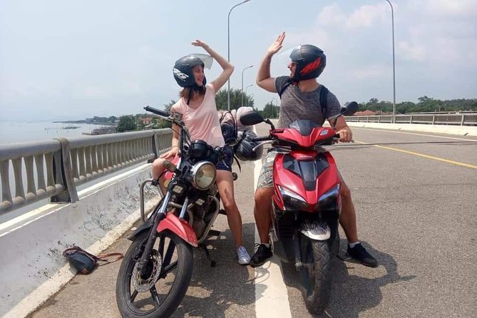 Hue Imperial City and Countryside Tour with Mr T Easy Rider - Entering Hue Imperial City after the countryside