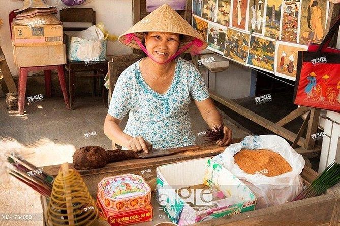 Hue Motorbike Half Day Tour: Visit Unusual Things in Hue City - Taking in the river views from Vong Canh Hill