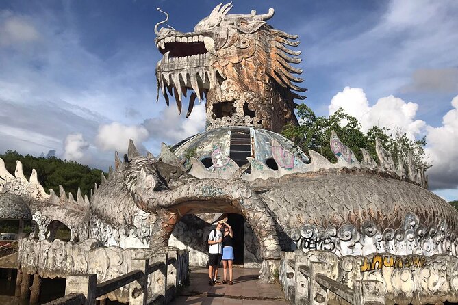 Hue Private Tour with Local Student by Motorbike - Thuy Tien Lake and the abandoned waterpark