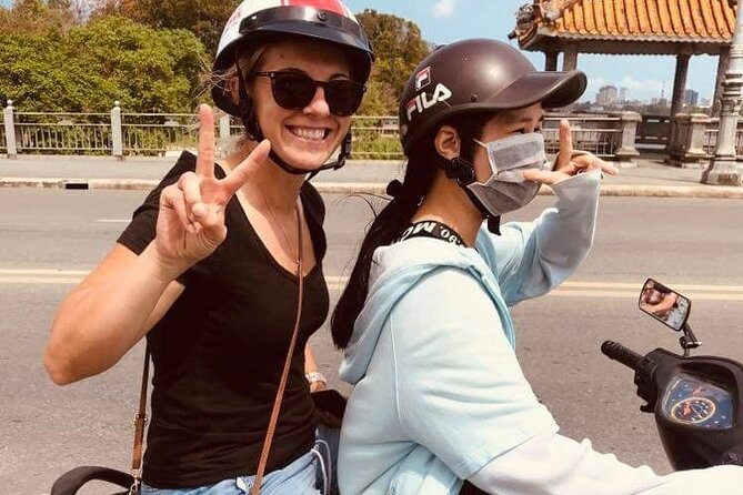 Hue Private Tour with Local Student by Motorbike - An Dinh Palace and the Nguyen family connection