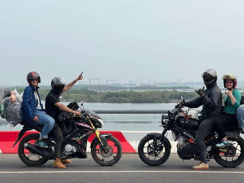 Hue to Hoi An via Hai Van Pass by motorbike with Easy Riders - Lunch at Lang Co Beach