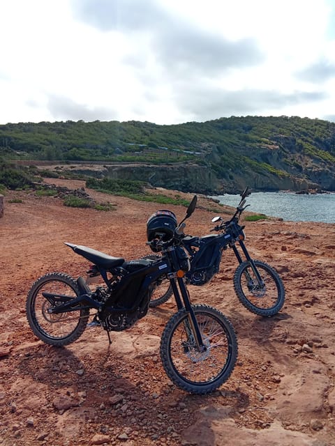Ibiza: Santa Eulalia Electric Motorbike Tour - Getting comfortable on the Surron motorbike
