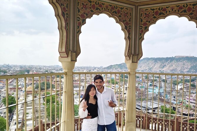 Jaipur Full-Day Motorbike Tour for Solo Female Travelers - Hawa Mahal gives you a royal stop in the old city