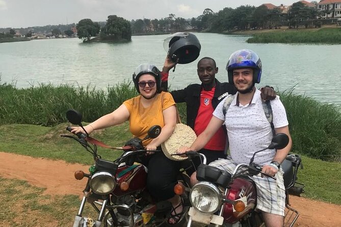 Kampala boda boda tours [motorbike tours]. - A quieter pause at Rubaga Cathedral
