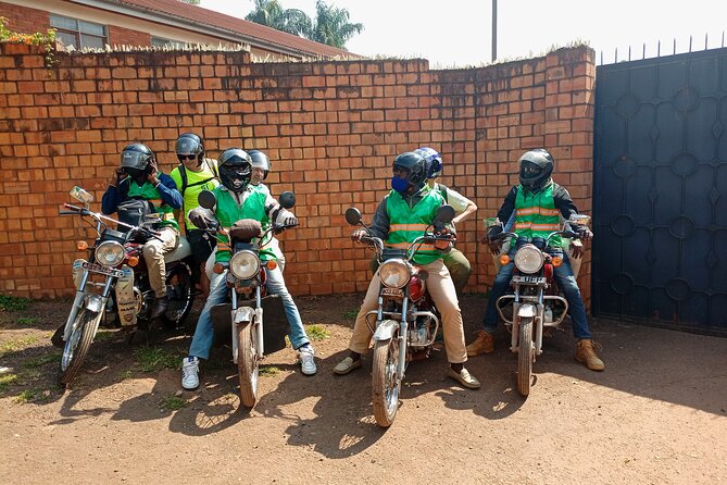 Kampala boda boda tours [motorbike tours]. - Starting at the Bahai Temple