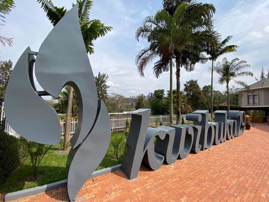 Kigali: Motorbike Guided Tour - The Convention Center roundabout before returning
