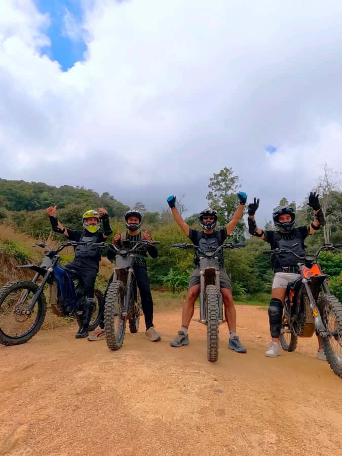 Koh Samui : Electric Motorbike trip in mountain - Who Will Enjoy This Most