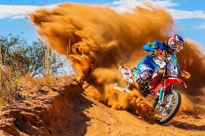 KTM Desert Dirt Bike Tour - Getting ready for a 500CC KTM