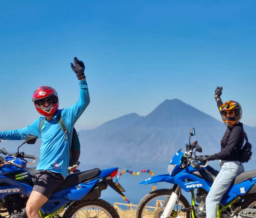 Lake Atitlán Motorcycle Adventure - The road to Santiago Atitlán