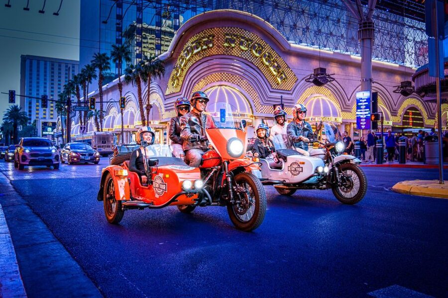 Las Vegas: Private Sidecar Motorcycle Tour of Vegas Strip - Why a sidecar works so well in Las Vegas