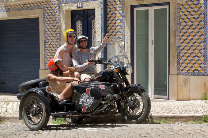 Lisbon El Cristo-Rei - Private Vintage Sidecar Tour - Rua da Bica and Lisbon’s yellow tram