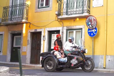 Lisbon El Cristo-Rei – Private Vintage Sidecar Tour