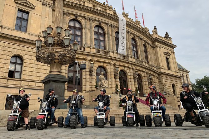 Live-Guided Tour - Trike-Harley Adventure of Prague - Letná Park and the Metronome