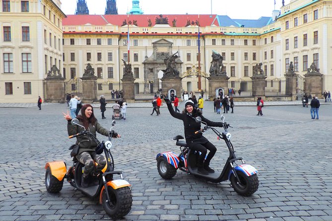Live-Guided Tour - Trike-Harley Adventure of Prague - Strahov Monastery and its brewery stop