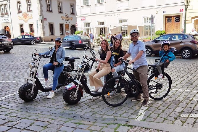 Live-Guided ️Trike-Harley️ Viewpoints tour of Prague - Kafka’s statues and Rudolfinum