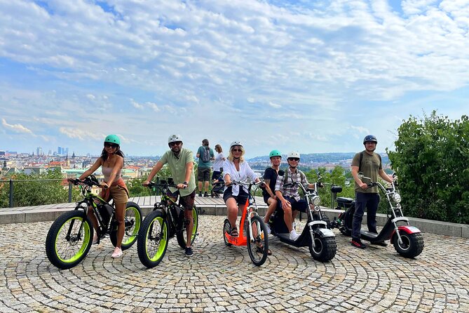 Live-Guided ️Trike-Harley️ Viewpoints tour of Prague - Prague Castle from several angles