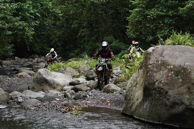 Lombok Off Road Dirt Biking and Enduro Trails Adventure - The first three hours: rice fields, rivers, and jungle tracks