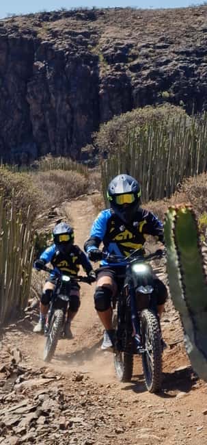 Maspalomas: Guided Offroad Tour on Electric Enduro Motorcycles - From Maspalomas roads to Ayagaures dirt tracks