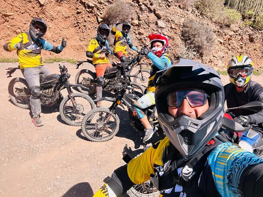 Maspalomas: Guided Offroad Tour on Electric Enduro Motorcycles - How private groups improve the experience