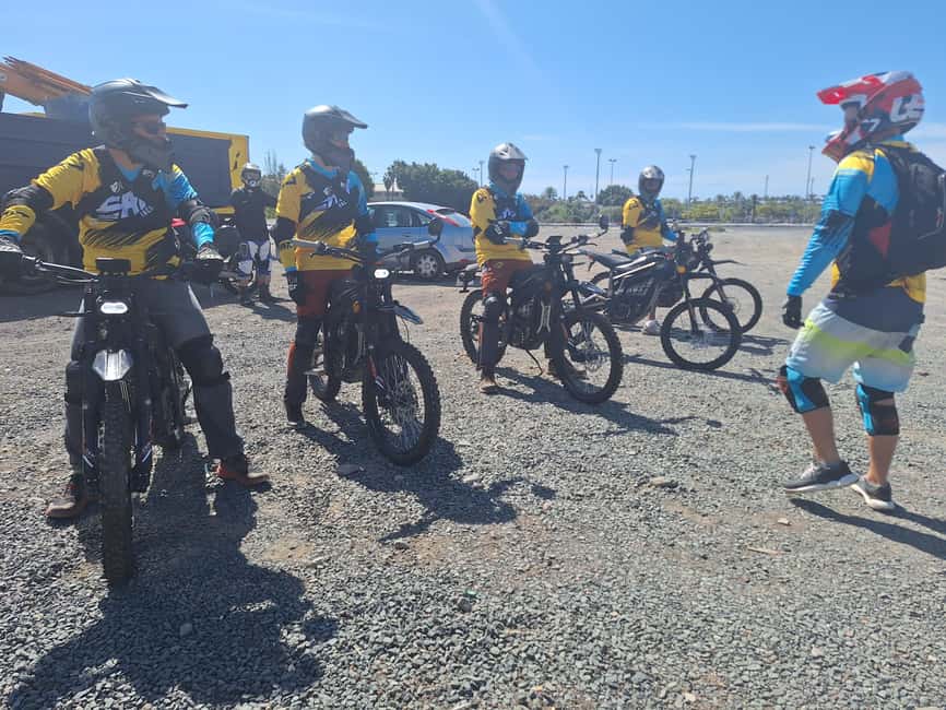 Maspalomas: Guided Offroad Tour on Electric Enduro Motorcycles - The bikes: easy controls, real responsibility