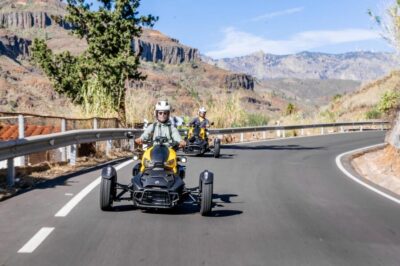 Maspalomas: Ryker Moto Tour to Fataga (Mountain buggy)