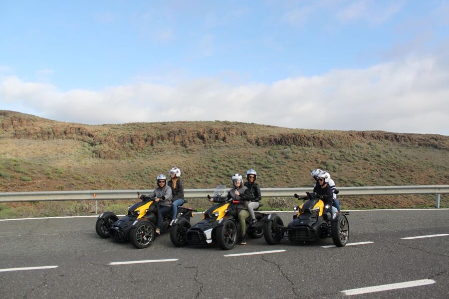 Maspalomas: Ryker Moto Tour to Fataga (Mountain buggy) - The Degollada de las Yeguas viewpoint