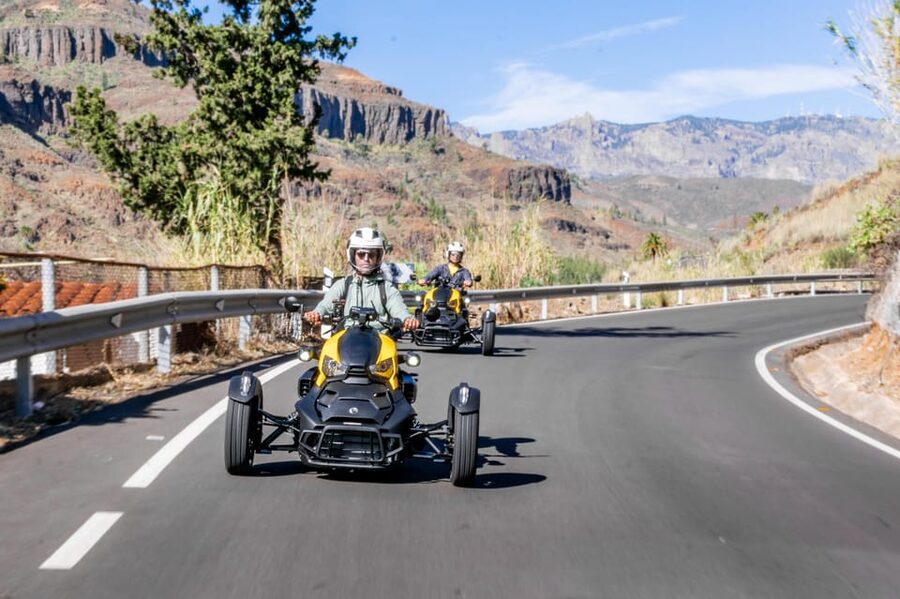 Maspalomas: Ryker Moto Tour to Fataga (Mountain buggy) - Starting in Maspalomas and Playa del Inglés